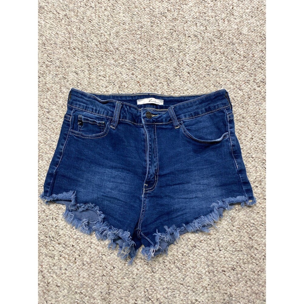 11/29 Kancan High Rise Raw Fray Hem Shorts